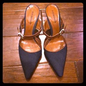 BCBGMAXAZRIA Denim Heels